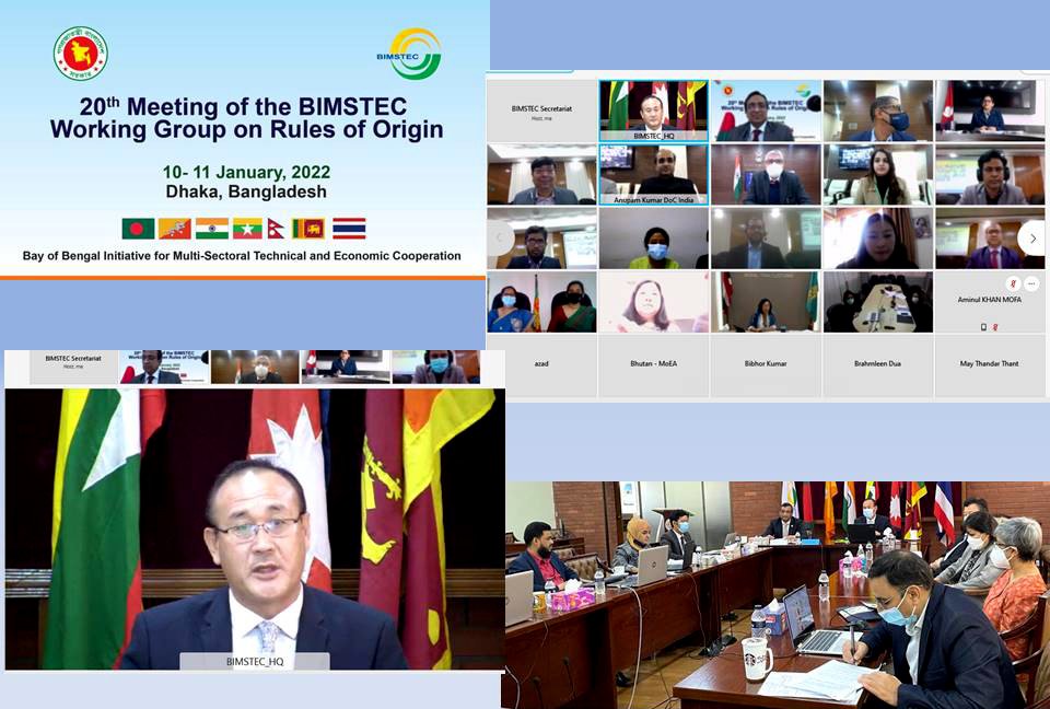Bangladesh hosts BIMSTEC Working Group Meeting on Rules of Origin