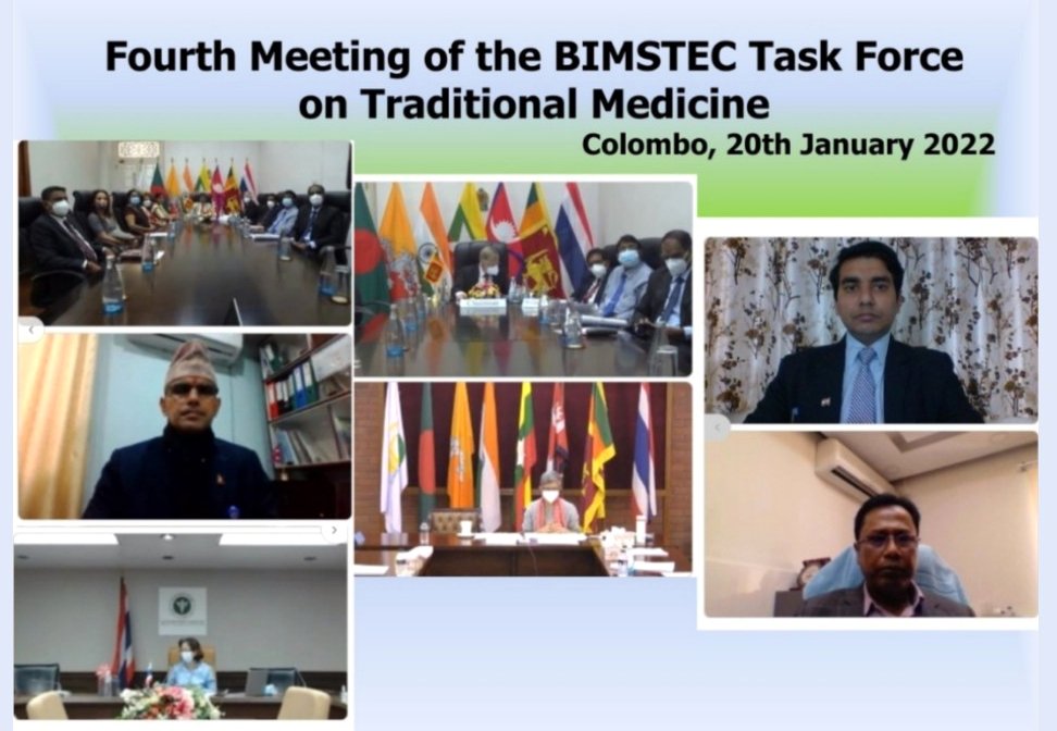 BIMSTEC Task Force on Traditional Medicine reviews Plan of Action for Development of Traditional Medicine