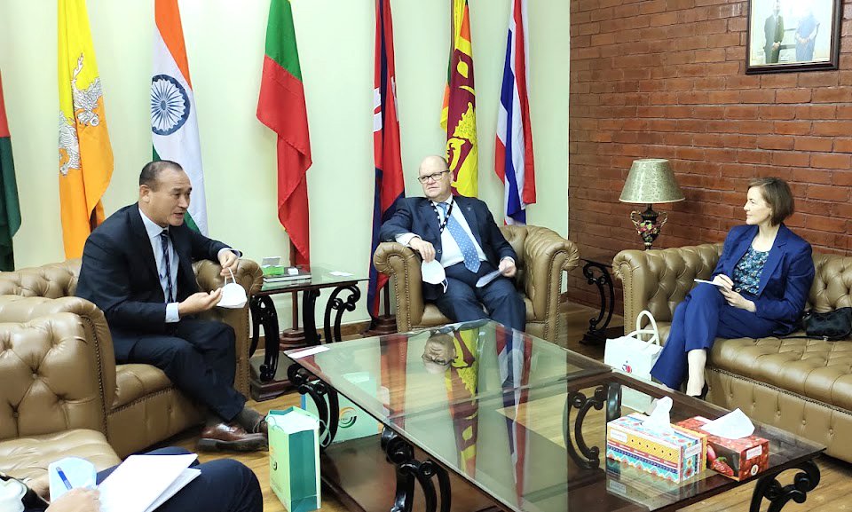The Australian High Commissioner to Bangladesh calls on the Secretary General of BIMSTEC