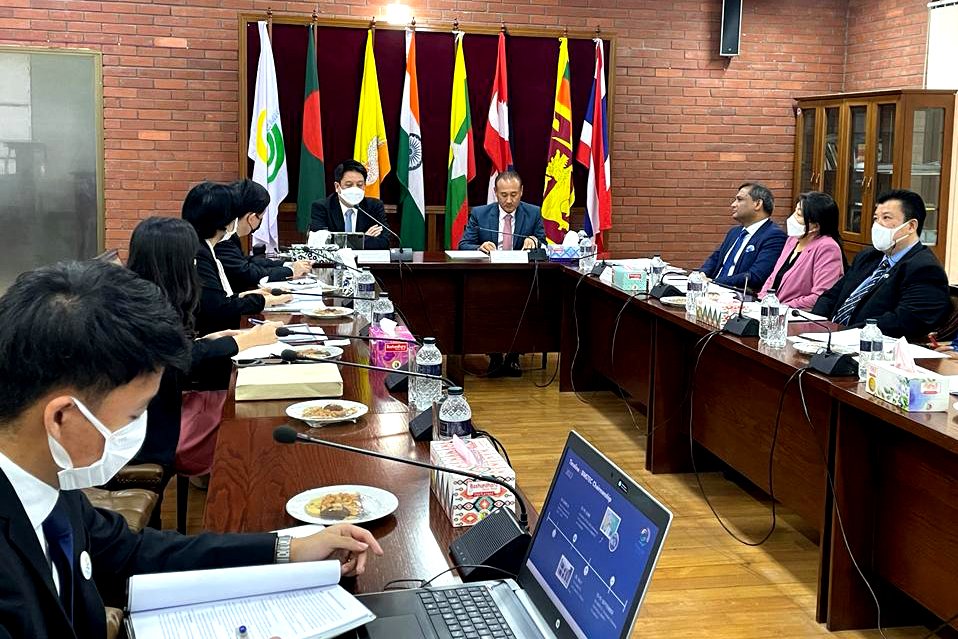 Delegation headed by the Director General of the Department of International Economic Affairs of the Ministry of Foreign Affairs of Thailand, representing the current Chair of BIMSTEC, visits the Secretariat