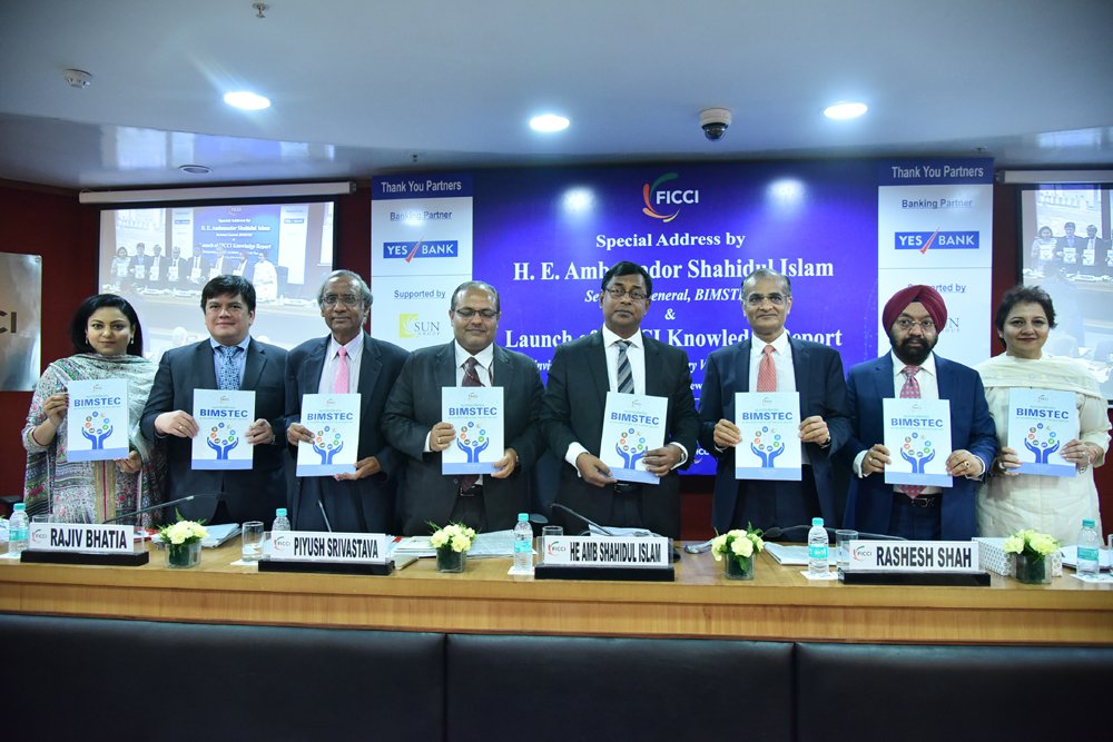 Launching Ceremony of FICCI Knowledge Paper on “Reinvigorating BIMSTEC: An Industry Vision for the Next Decade”