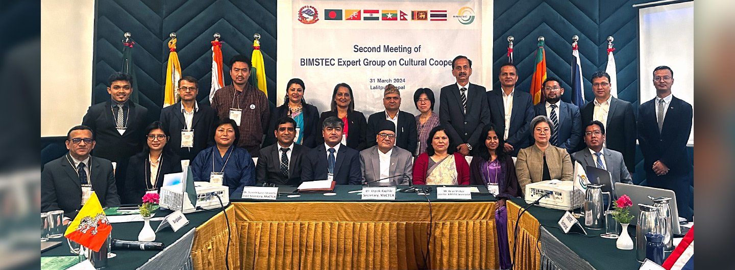 Second Meeting of the BIMSTEC Expert Group on Cultural Cooperation finalises BIMSTEC Plan of Action on Culture