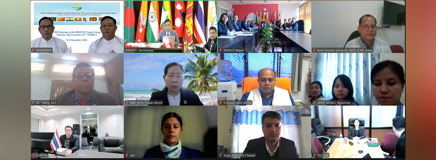 2nd Meeting of the BIMSTEC Expert Group of Fisheries and Livestock