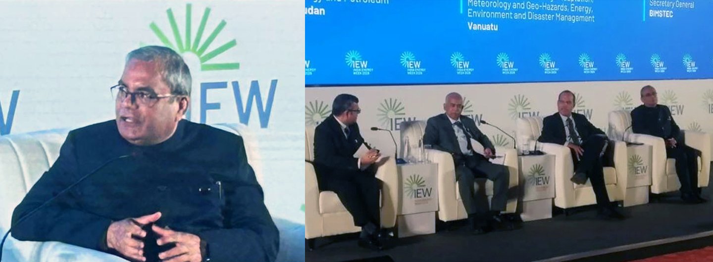 BIMSTEC Secretary General attends India Energy Week 2026 in Goa, India