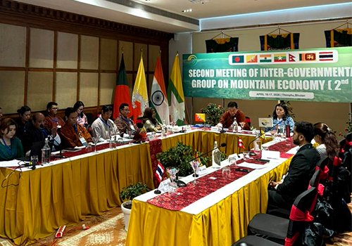 BIMSTEC Intergovernmental Expert Group on Mountain Economy Meets in Bhutan