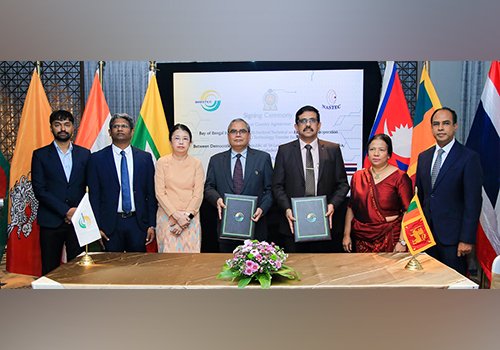 Signing Ceremony for Establishing BIMSTEC Technology Transfer Facility in Sri Lanka